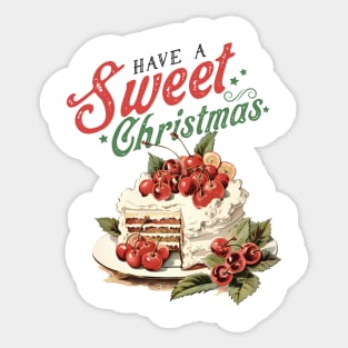 Have a sweet Christmas Sticker